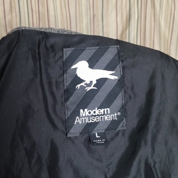 Men's Mixed Wool Winter Jacket - Picture 6 of 8